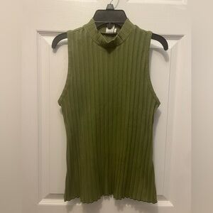 😍 3x $25 Clearance NWT A New Day Green Sleeveless Tank Size XS